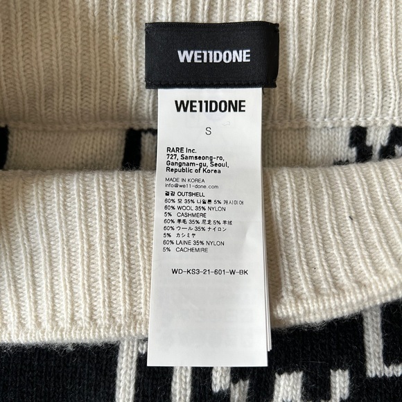 We11Done Cashmere Pencil Skirt - Size S - Brand New - Picture 3 of 3